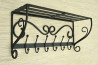 Wieszak z półką - TRIBAL długość 60cm