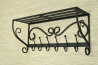 Wieszak z półką - TRIBAL długość 60cm