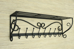 Wieszak z półką - TRIBAL długość 80cm