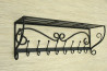 Wieszak z półką - TRIBAL długość 80cm