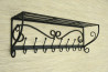 Wieszak z półką - TRIBAL długość 80cm