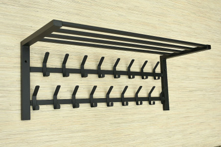 Wieszak z półką - KLIPER długość 80cm