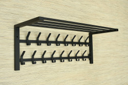 Wieszak z półką - KLIPER długość 80cm
