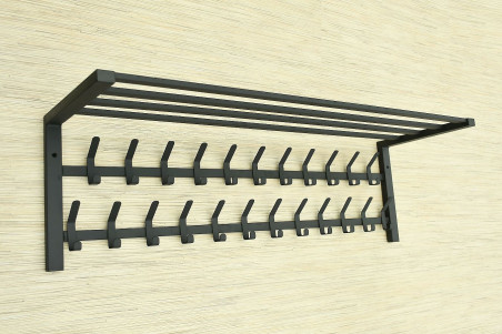 Wieszak z półką - KLIPER długość 100cm