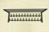 Wieszak z półką - KLIPER długość 100cm
