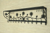 Wieszak z półką - Stokrotka długość 100cm
