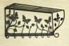 copy of Wieszak z półką - MOTYL długość 60cm