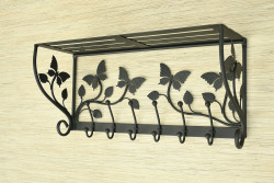 copy of Wieszak z półką - MOTYL długość 60cm