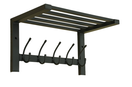 Wieszak z półką - HYSAN długość 40cm