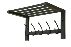 Wieszak z półką - HYSAN długość 40cm