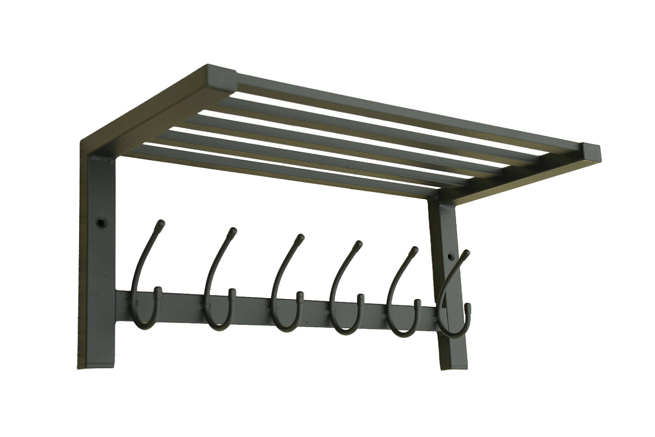 Wieszak z półką - HYSAN długość 50 cm