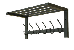 Wieszak z półką - HYSAN długość 50 cm