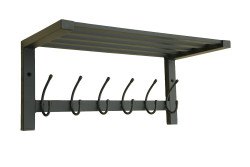 Wieszak z półką - HYSAN długość 50 cm