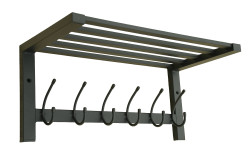 Wieszak z półką - HYSAN długość 50 cm