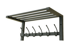 Wieszak z półką - HYSAN długość 50 cm