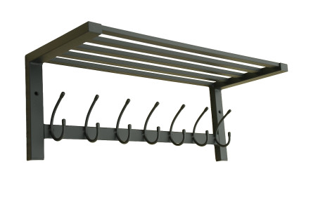 Wieszak z półką - HYSAN długość 60 cm
