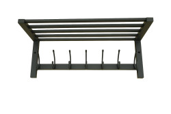 Wieszak z półką - HYSAN długość 60 cm