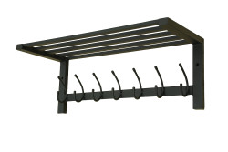 Wieszak z półką - HYSAN długość 60 cm