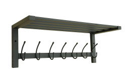 Wieszak z półką - HYSAN długość 60 cm