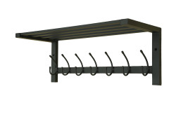 Wieszak z półką - HYSAN długość 60 cm