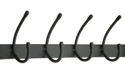 Wieszak do szatni na 4 kółkach - BIKON długość 160 cm wysokość 160 cm