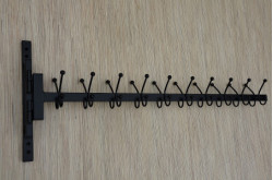 BIAŁY Wieszak do szatni -...