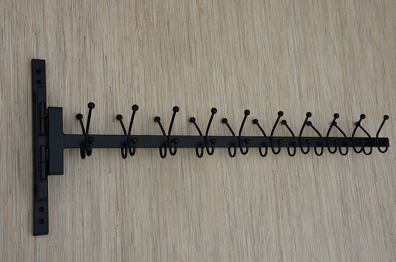 BIAŁY Wieszak do szatni - MEDMER BIAŁY długość 110 cm