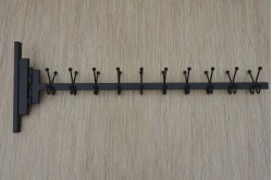 BIAŁY Wieszak do szatni - MEDMER BIAŁY długość 110 cm