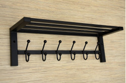 Wieszak z półką - Rehana długość 60cm