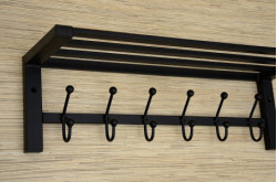 Wieszak z półką - Rehana długość 60cm